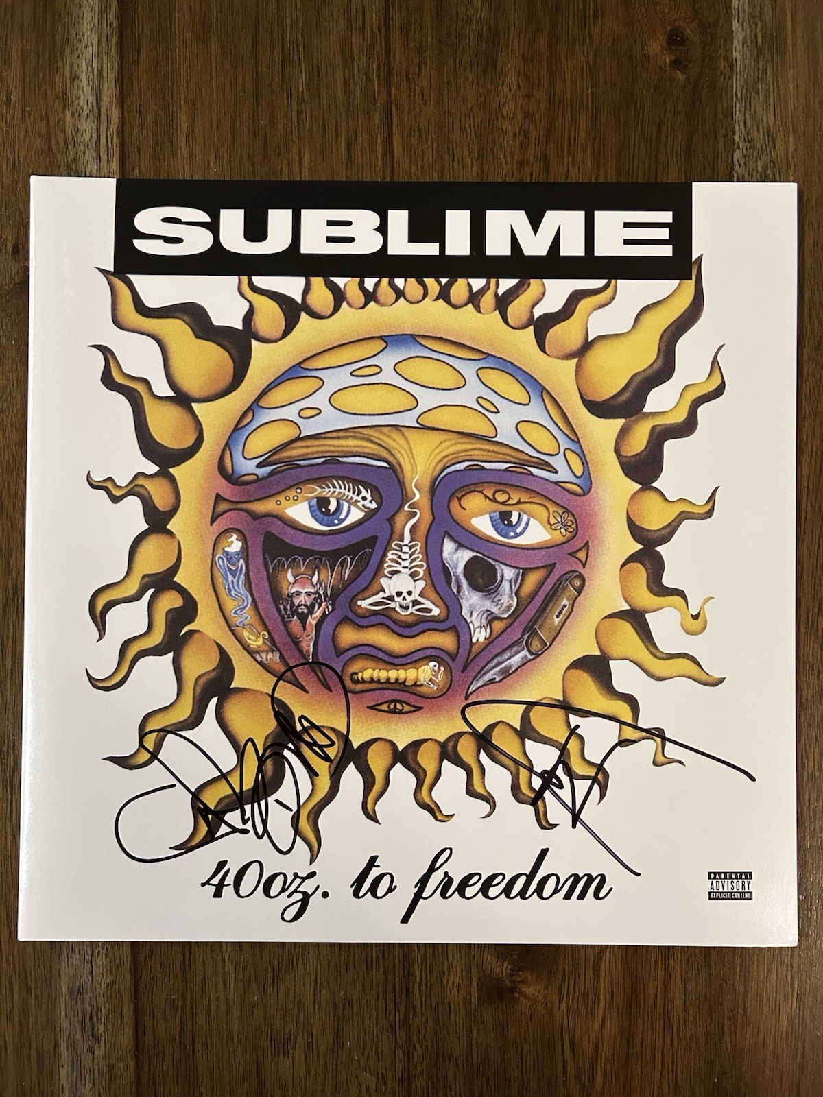 Bud Gaugh & Eric Wilson ‘Sublime’ Signed Vinyl Album ‘40 Oz. To Freedom’ Beckett