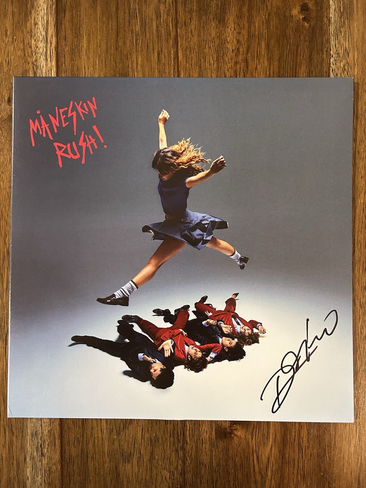 Damiano David ‘Maneskin’ Lead Singer Signed Vinyl Album ‘Rush!’ Beckett
