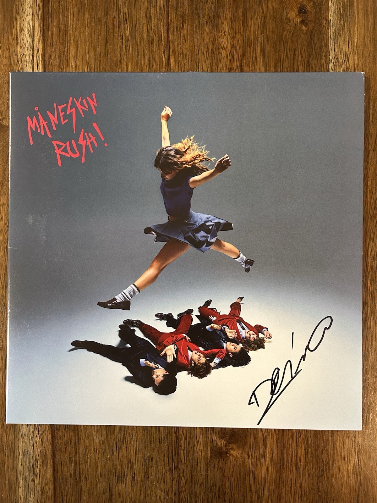 Damiano David ‘Maneskin’ Lead Singer Signed Vinyl Album ‘Rush!’ Beckett
