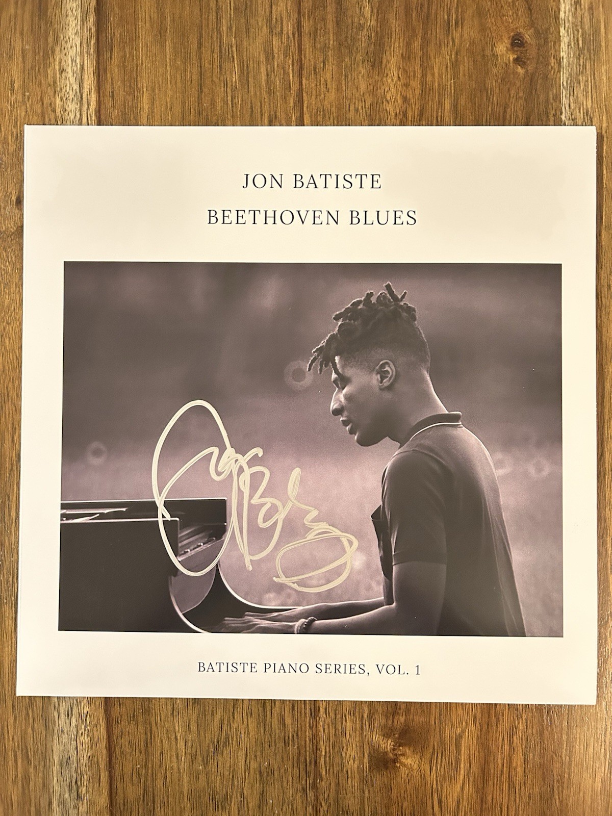 Jon Batiste ‘Beethoven Blues’ Signed Vinyl Album LP Beckett