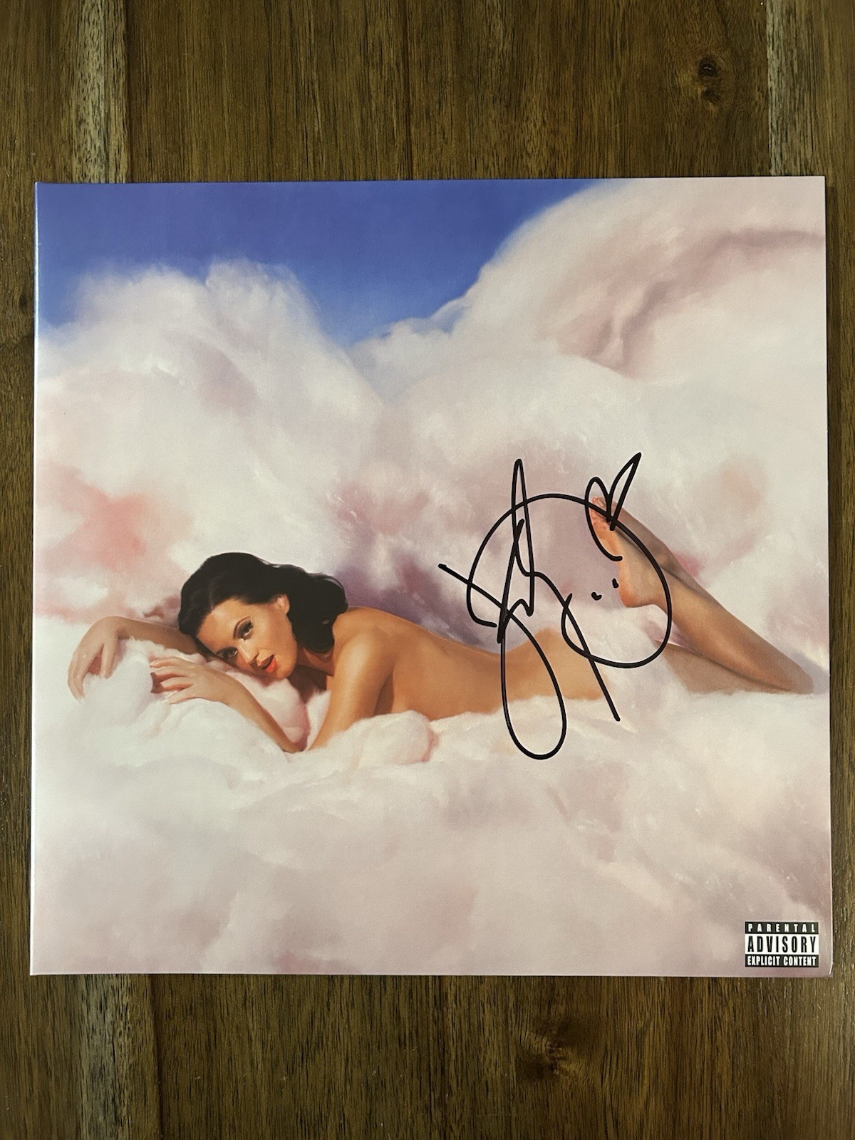 Katy Perry ‘Teenage Dream’ Signed Vinyl Album Beckett Certified Autograph