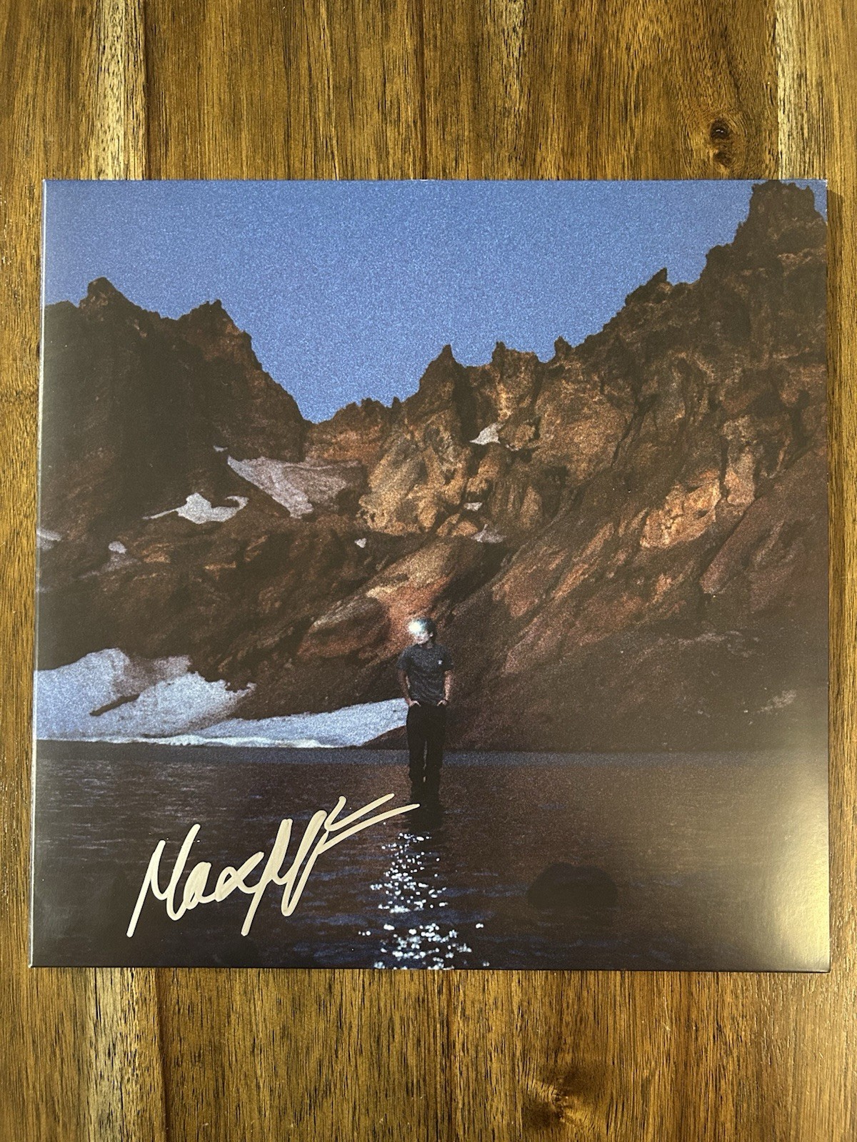 Max McNown Signed Vinyl Album ‘Night Diving(The Cost Of Growing Up)’ Beckett