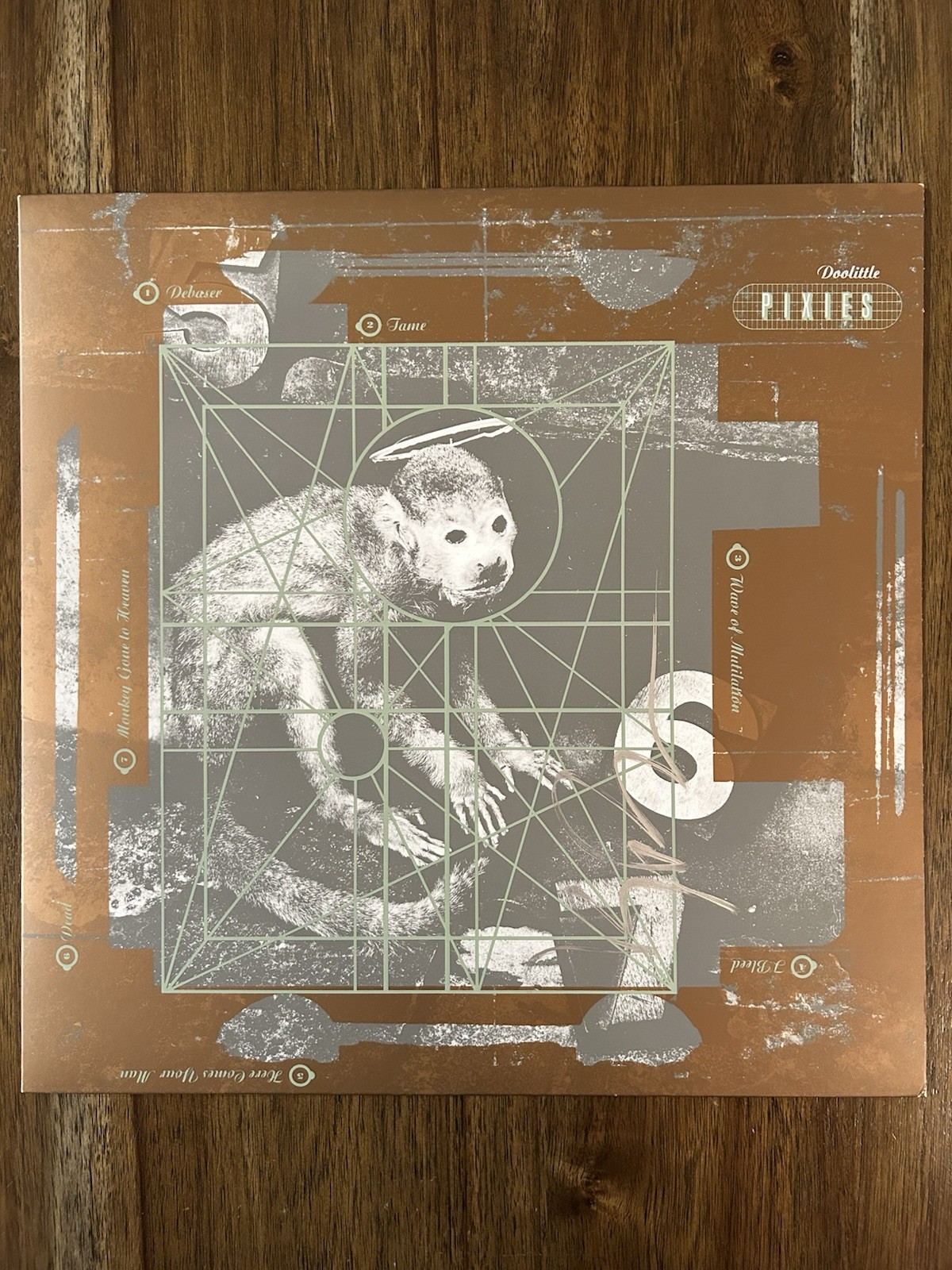 Black Francis ‘The Pixies’ Signed ‘Doolittle’ Vinyl Beckett Frank Black