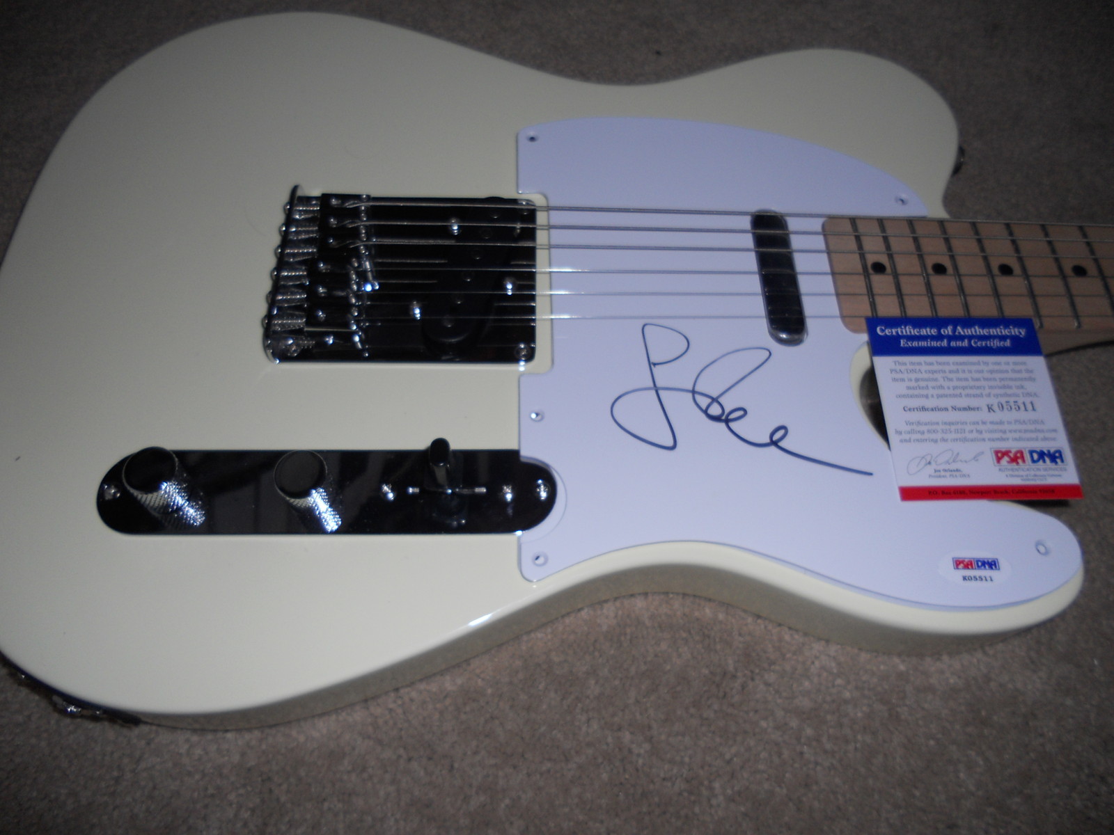 Leon Russell IP Signed Autographed Guitar W/ PSA Certified Papers