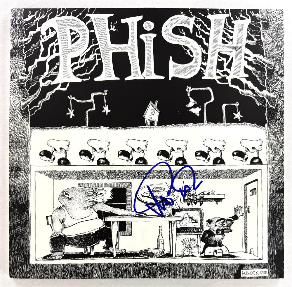 Trey Anastasio Phish Signed Autograph Album Vinyl Record LP - Junta w/ JSA COA