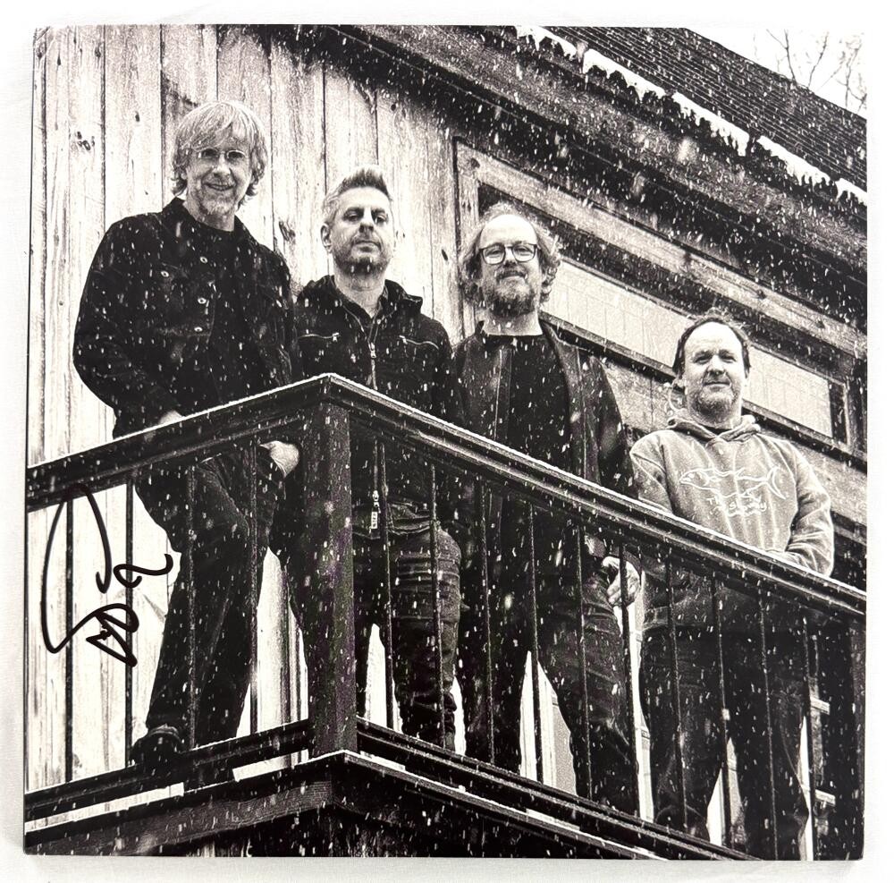 Trey Anastasio Phish Signed Autograph Album Vinyl Record Sigma Oasis w/ JSA COA