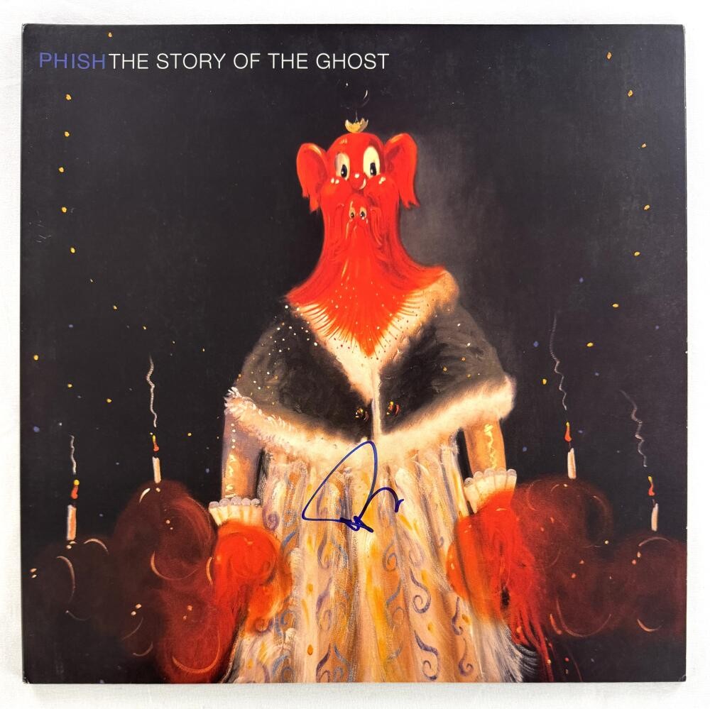 Trey Anastasio Phish Signed Autograph Album Vinyl Record Story of the Ghost JSA