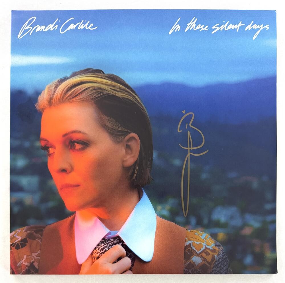 Brandi Carlile Signed Autograph Album Vinyl Record LP - In These Silent Days JSA