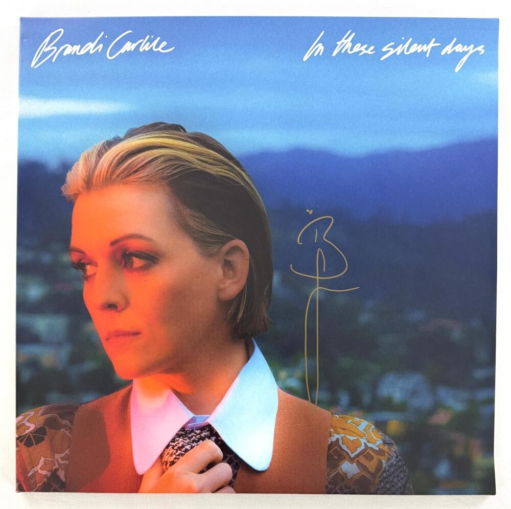 Brandi Carlile Signed Autograph Album Vinyl Record LP - In These Silent Days COA