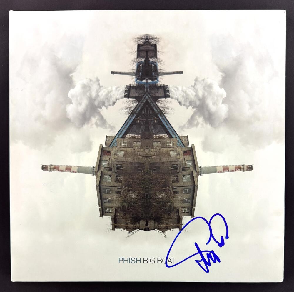 Trey Anastasio Phish Signed Autograph Album Vinyl Record LP  Big Boat w/ JSA COA