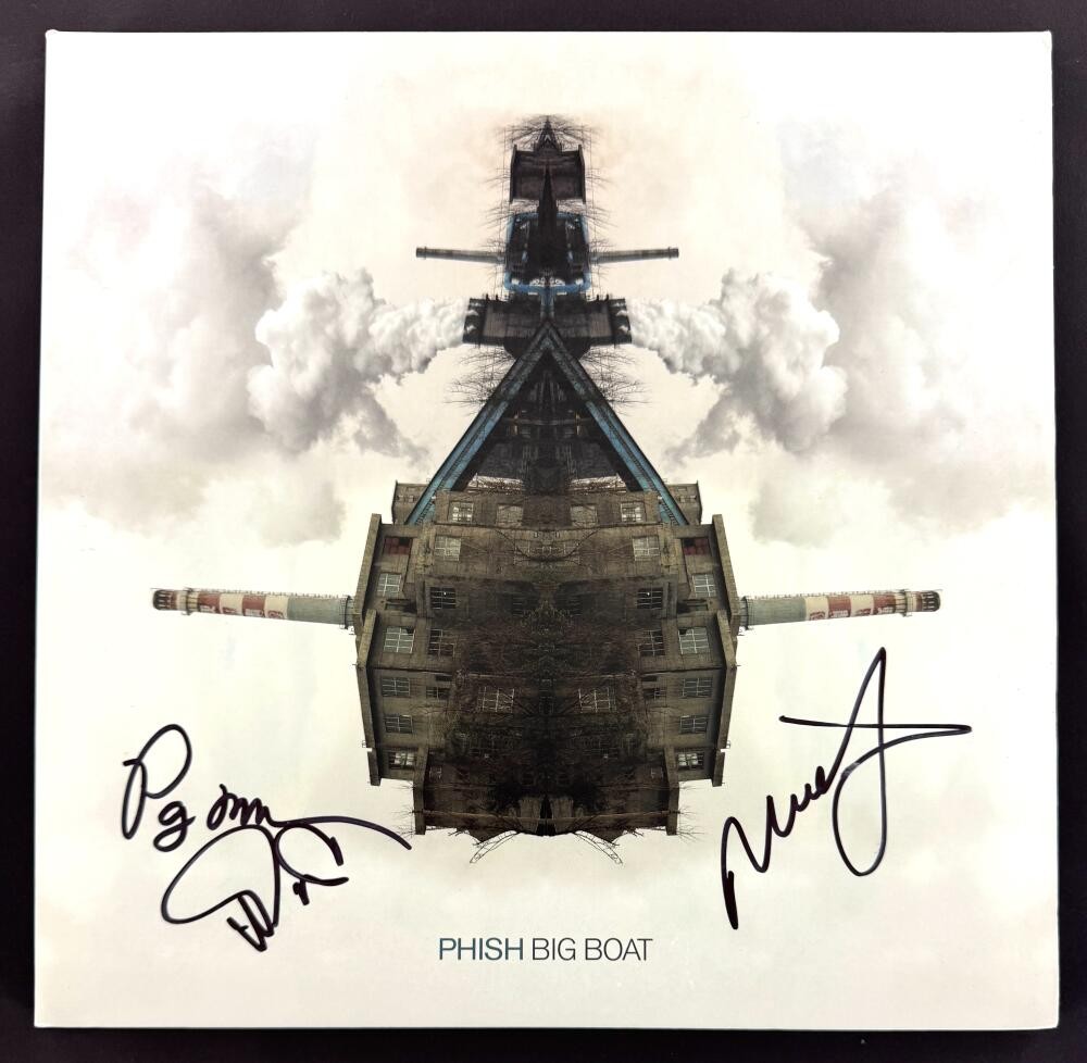Trey Anastasio Mike Page Signed Autograph Album Record - Phish Big Boat JSA COA