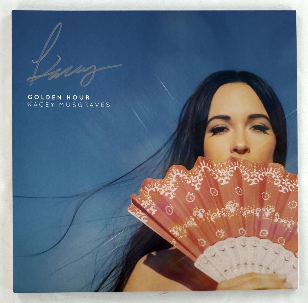 Kacey Musgraves Signed Autograph Album Vinyl Record LP - Golden Hour Beckett COA