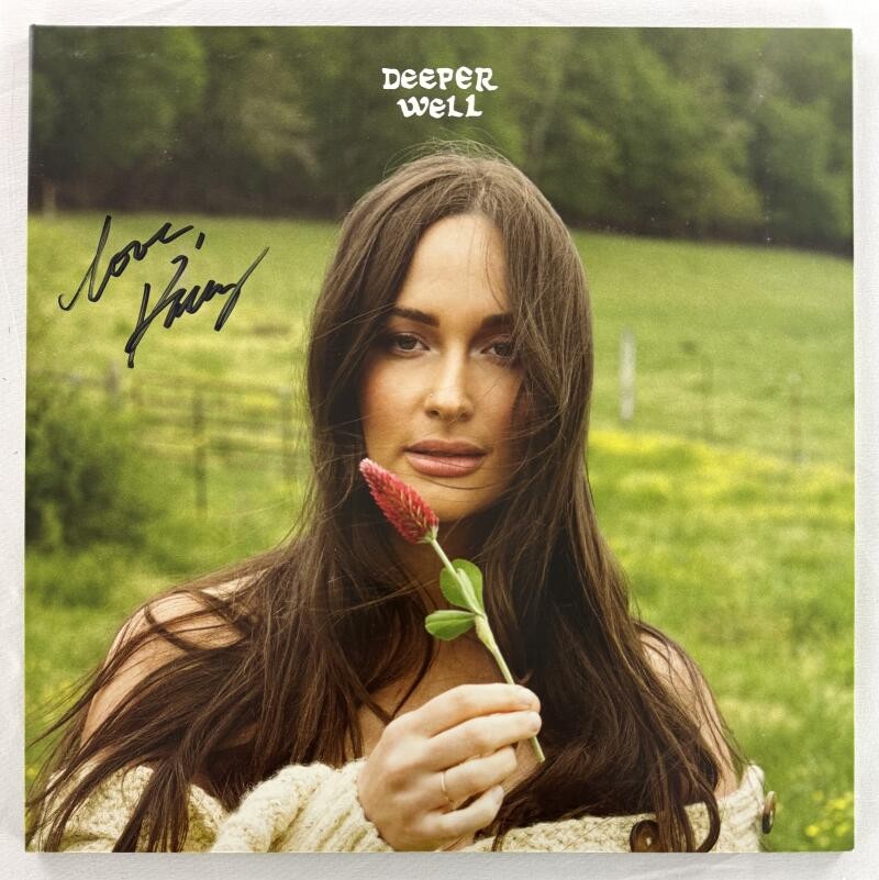 Kacey Musgraves Signed Autograph Album Vinyl Record LP - Deeper Well JSA COA