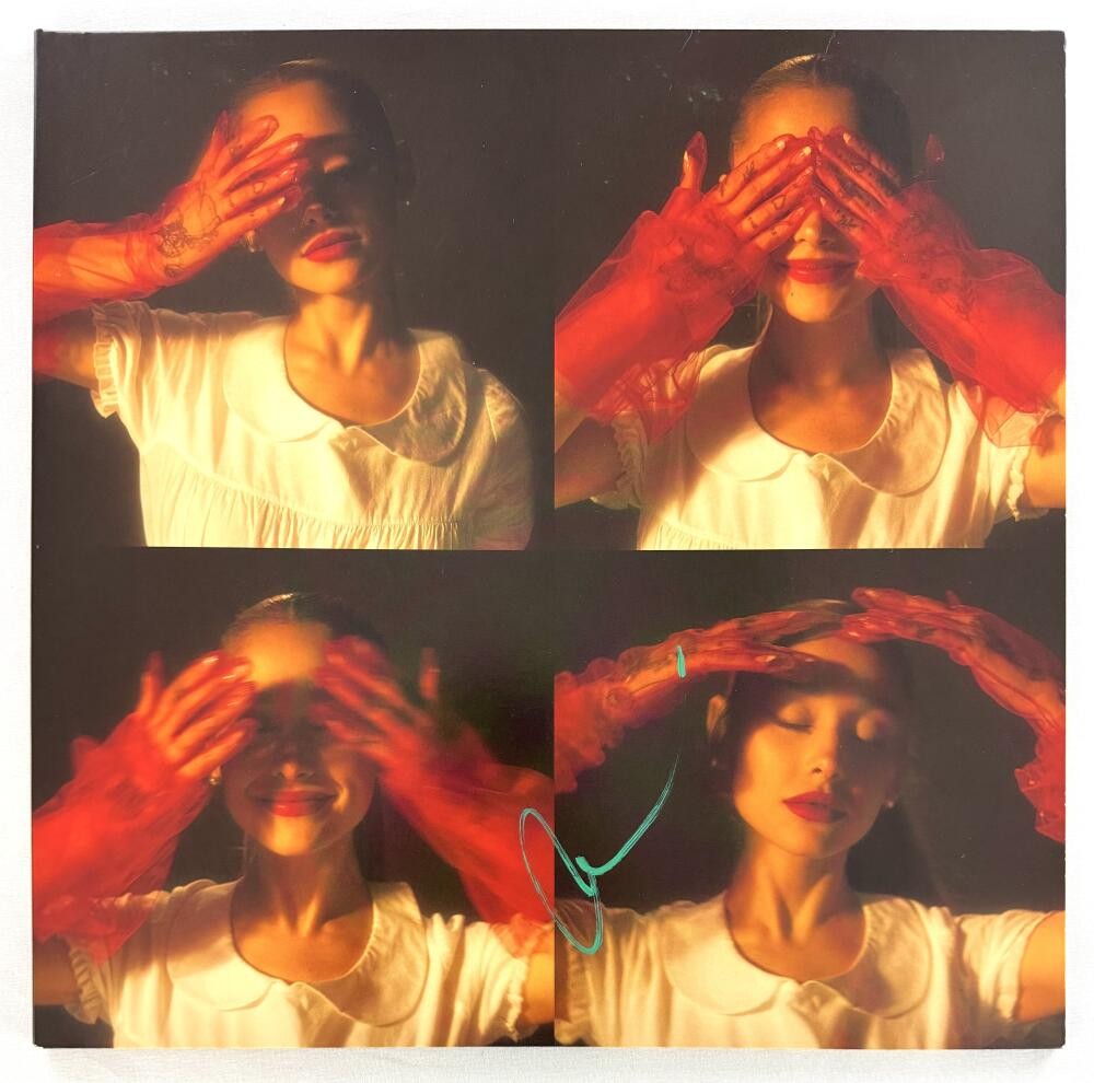 Ariana Grande Signed Autograph Album Vinyl Record - Eternal Sunshine Beckett COA