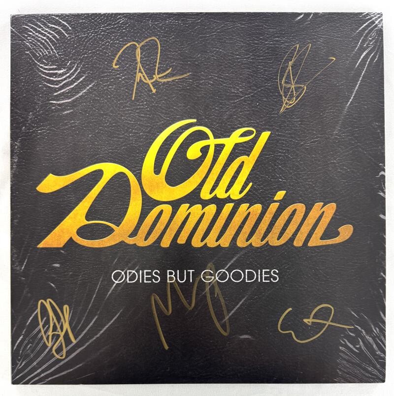 Old Dominion Full Band Signed Autograph Album Vinyl Record - Odies but Goodies