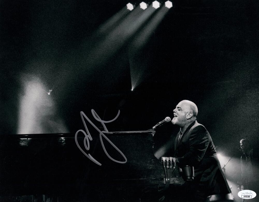 Billy Joel Signed Autograph 11x14 Photo - The Piano Man Iconic Image w/ JSA COA