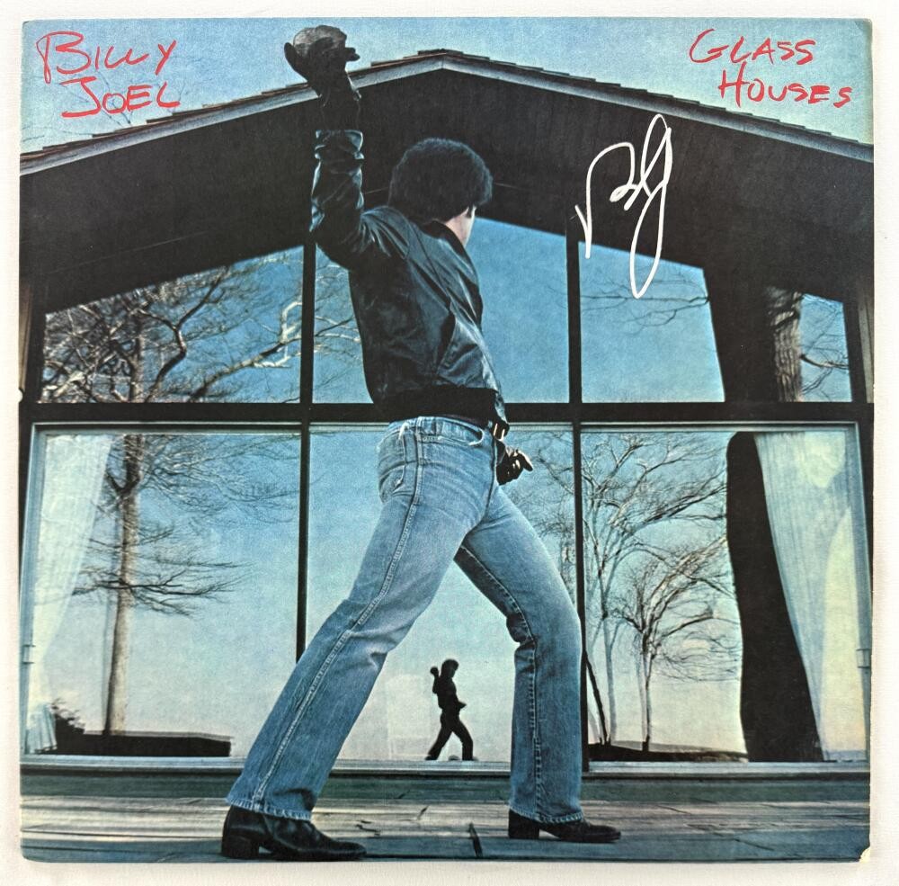 Billy Joel Signed Autograph Glass Houses Album Vinyl Record LP w/ Beckett COA