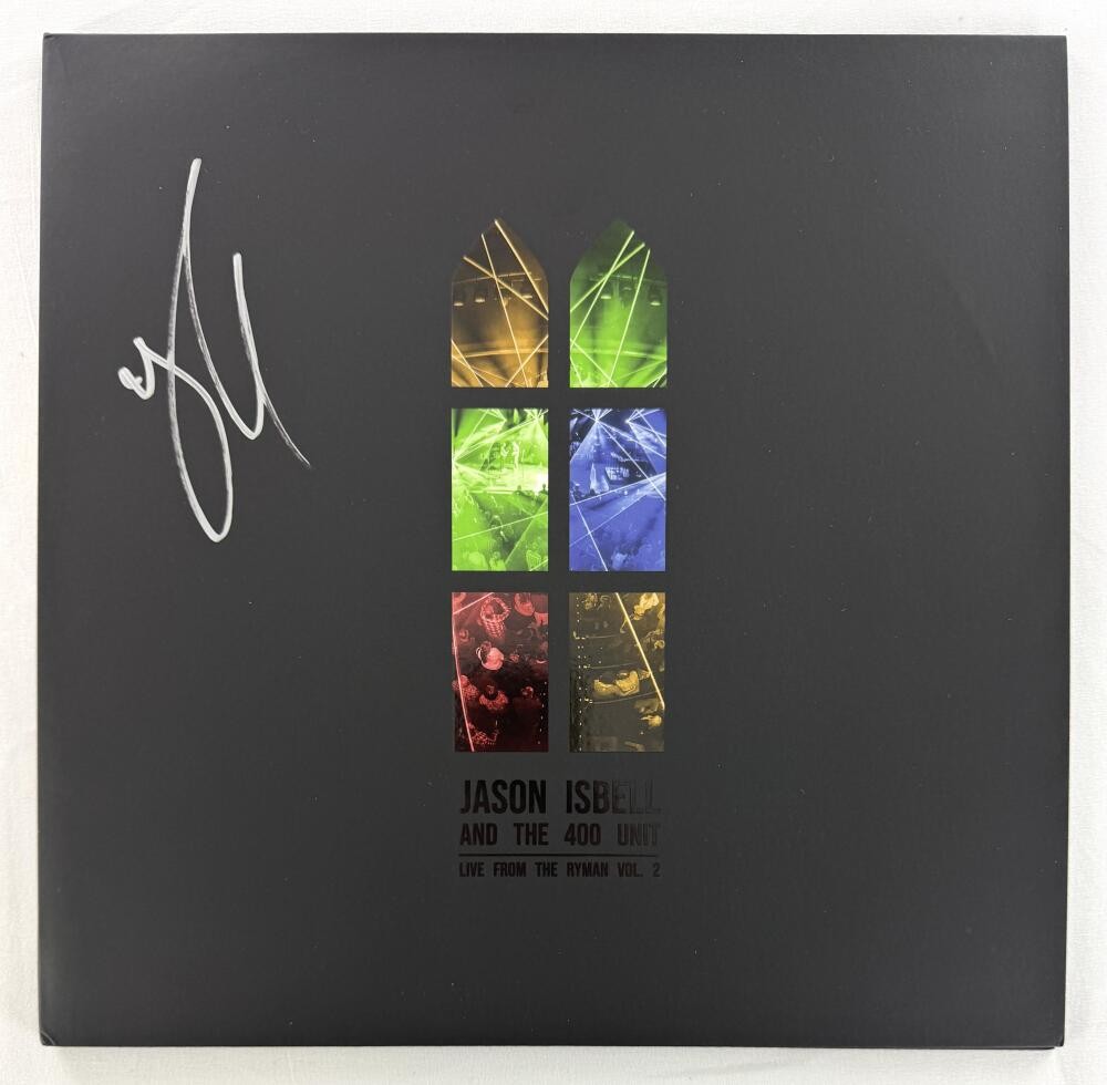 Jason Isbell Signed Autograph Album Vinyl Record - Live from Ryman Beckett COA