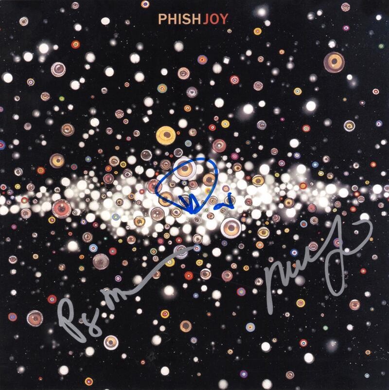 Phish Band x3 Signed Autograph 12x12 Joy Album Flat - Trey Anastasio Mike Page