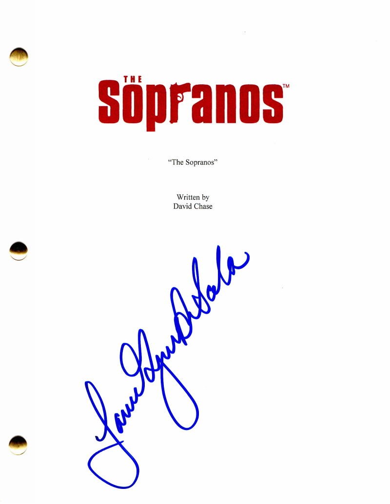 JAMIE-LYNN SIGLER SIGNED AUTOGRAPH - THE SOPRANOS PILOT SCRIPT - FULL SIGNATURE