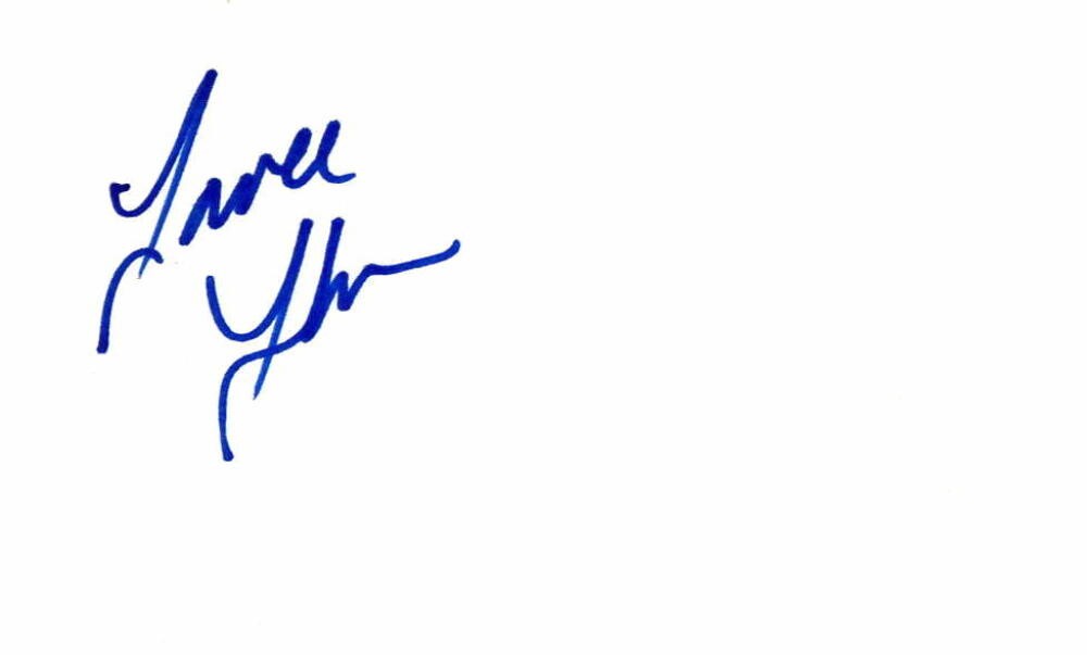 LANCE THOMAS SIGNED AUTOGRAPH - INDEX CARD - DUKE BLUE DEVILS, NEW YORK KNICKS