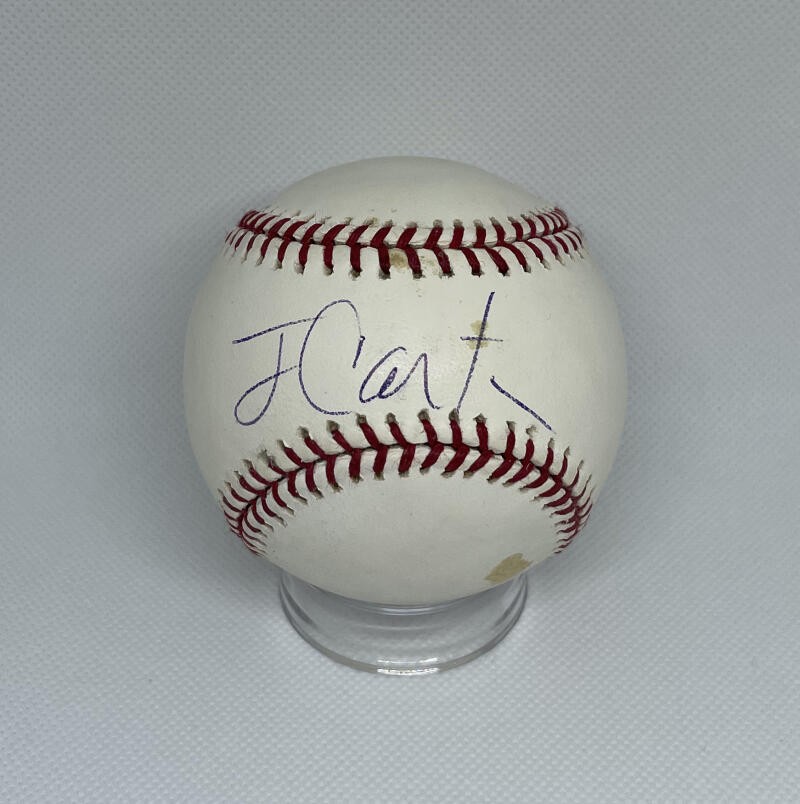 PRESIDENT JIMMY CARTER SIGNED AUTOGRAPH OMLB OFFICIAL MAJOR LEAGUE BASEBALL BALL