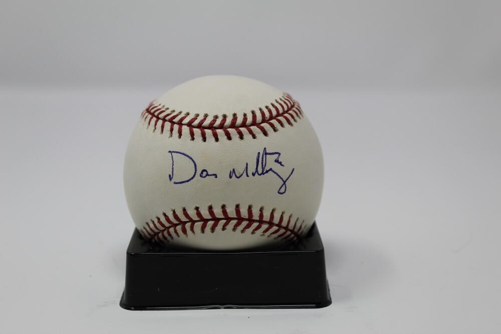 DON MATTINGLY SIGNED AUTOGRAPH OFFICIAL MAJOR LEAGUE BASEBALL - YANKEES STAR PSA
