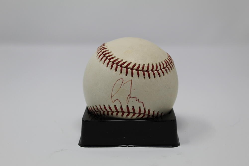 GREG MADDUX SIGNED AUTOGRAPH ONLB BASEBALL BALL - ATLANTA BRAVES HOFER RARE PSA