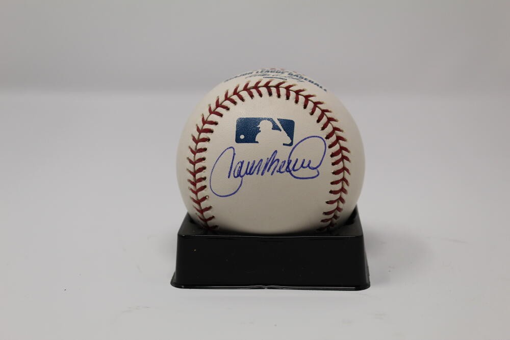 CARLOS BELTRAN SIGNED AUTOGRAPH OFFICIAL MAJOR LEAGUE BASEBALL - ROY, HOF? PSA
