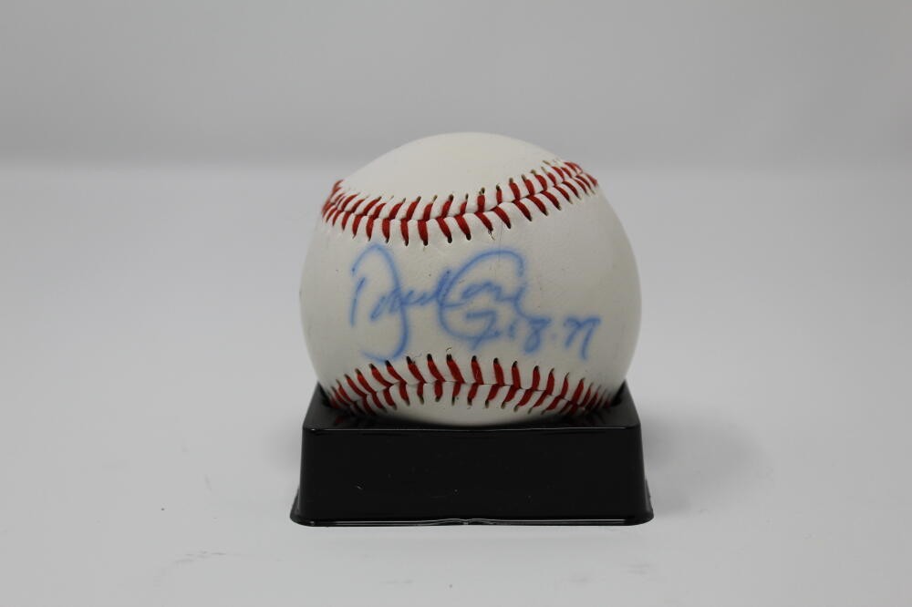 DAVID CONE SIGNED AUTOGRAPH BASEBALL - NEW YORK YANKEES, PERFECT GAME INS. PSA