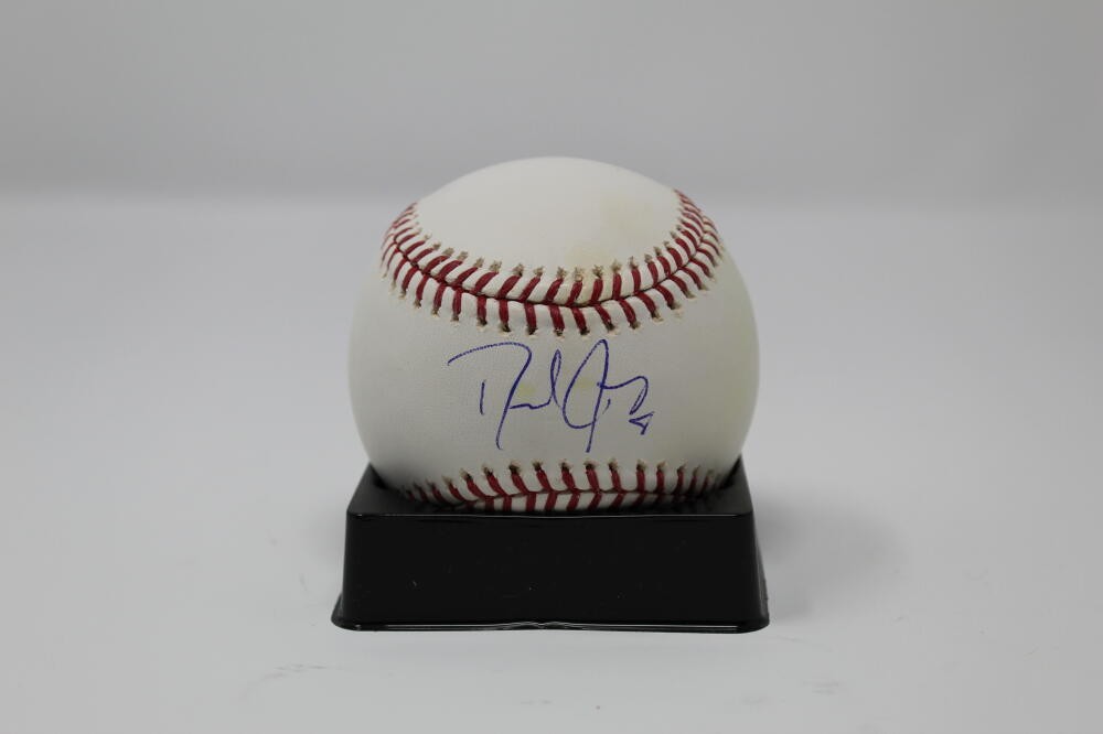DESMOND JENNINGS SIGNED AUTOGRAPH OFFICIAL MAJOR LEAGUE BASEBALL -TAMPA RAYS PSA