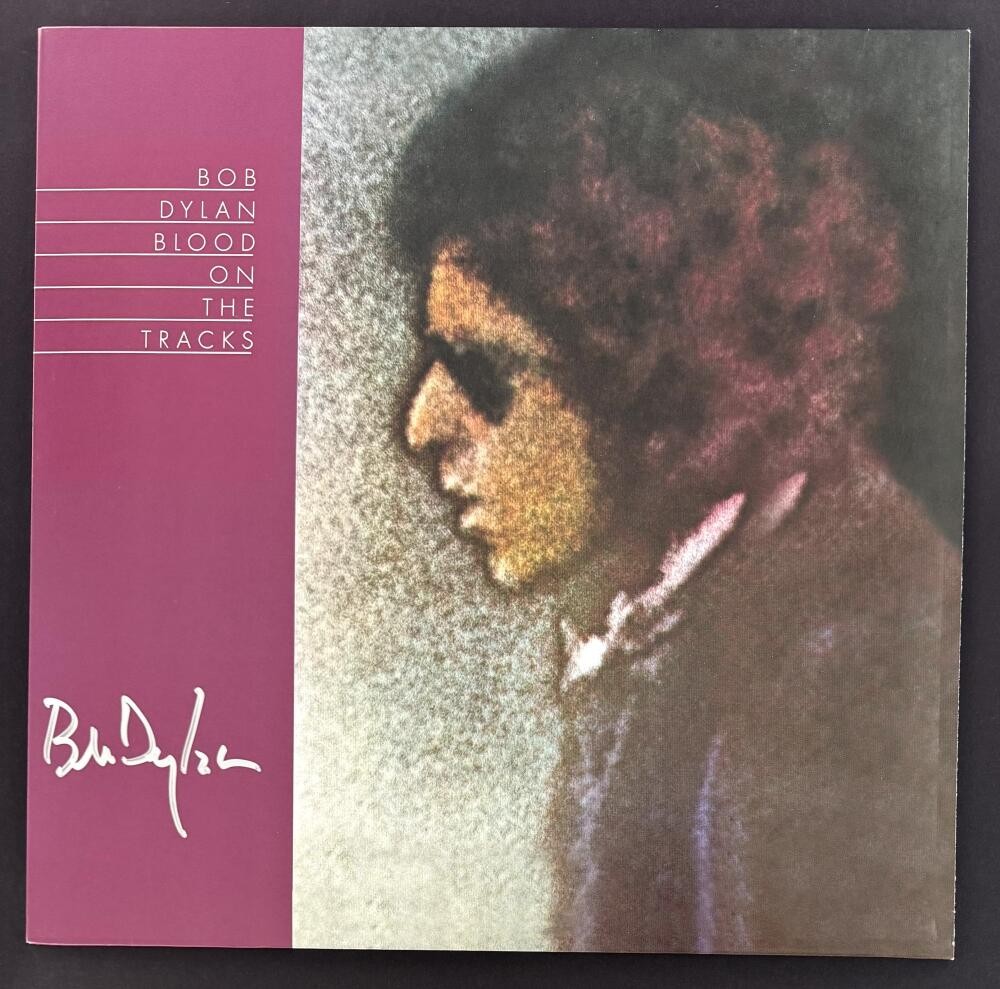 Bob Dylan Signed Autograph Album Vinyl Record Blood on the Tracks JSA Jeff Rosen