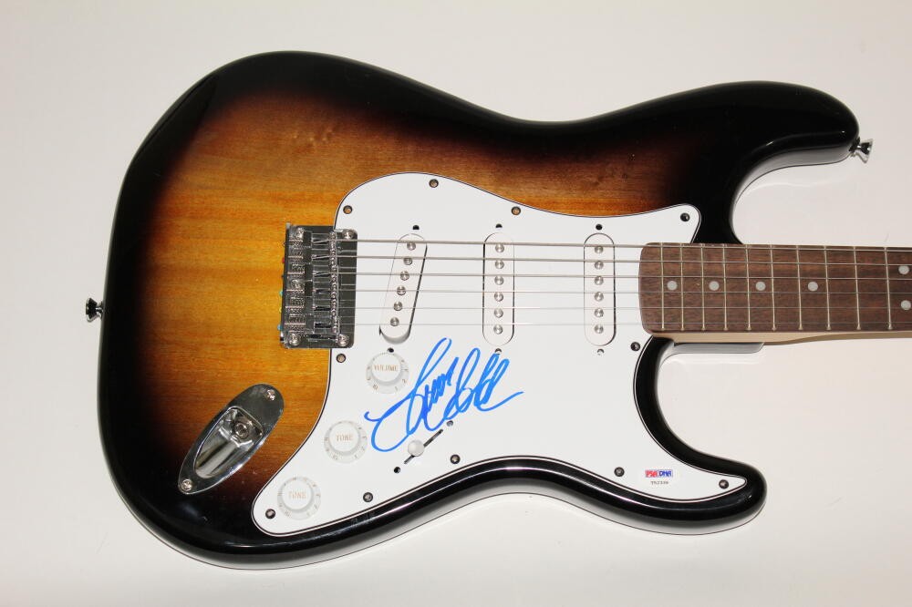 JASON ALDEAN SIGNED AUTOGRAPH FENDER BRAND ELECTRIC GUITAR - MY KINDA PARTY PSA