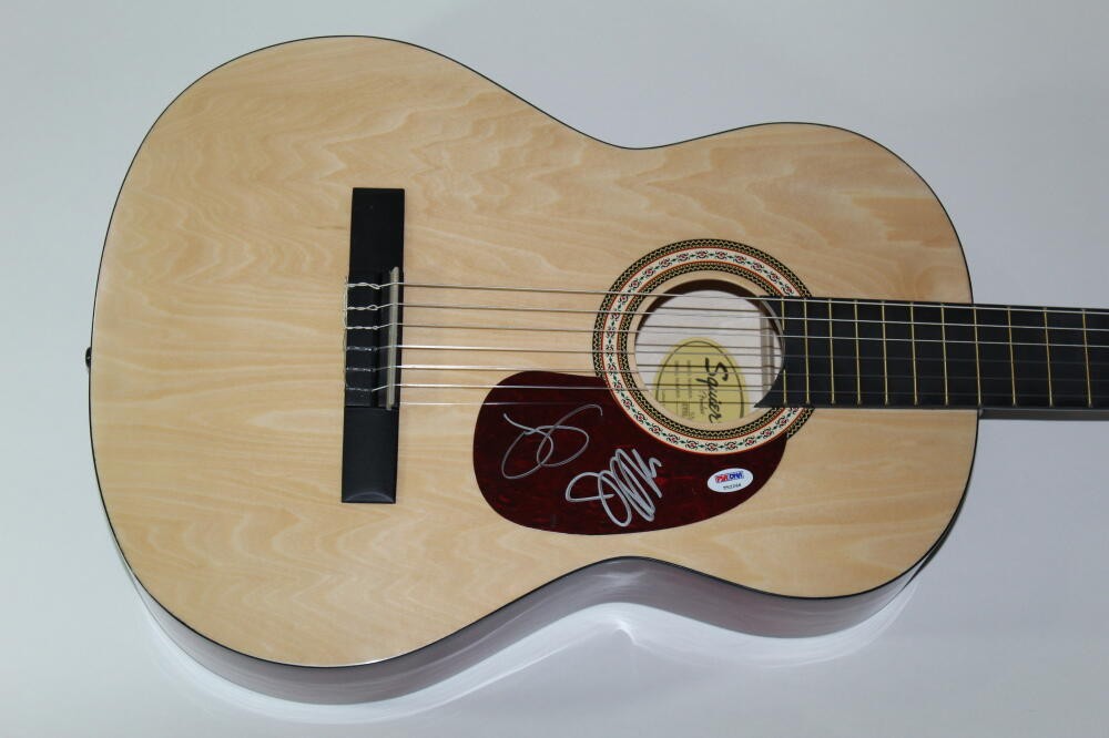 JOY WILLIAMS & JOHN PAUL WHITE SIGNED AUTOGRAPH FENDER GUITAR THE CIVIL WARS PSA