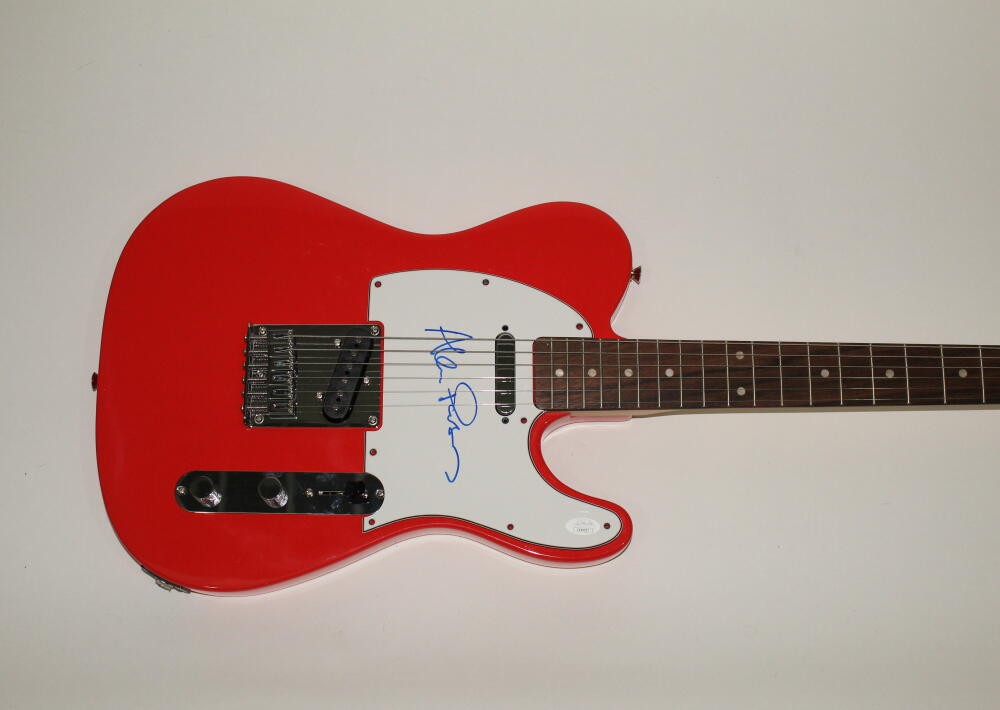 ALAN PARSONS SIGNED AUTOGRAPH FENDER ELECTRIC TELECASTER GUITAR - PROJECT JSA
