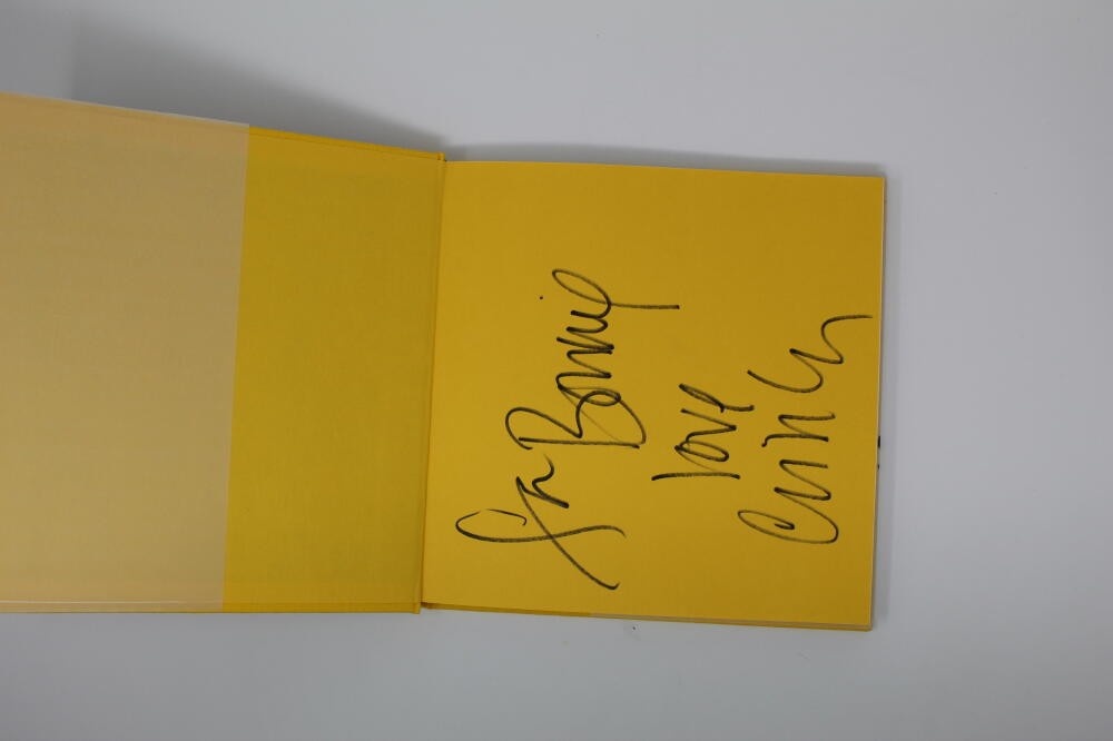 DALE CHIHULY SIGNED AUTOGRAPH 