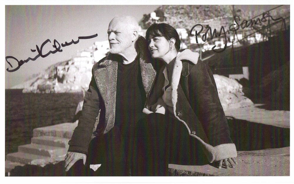 DAVID GILMOUR SIGNED AUTOGRAPH 6X9 PHOTO - A THEATRE FOR DREAMS, PINK FLOYD ACOA