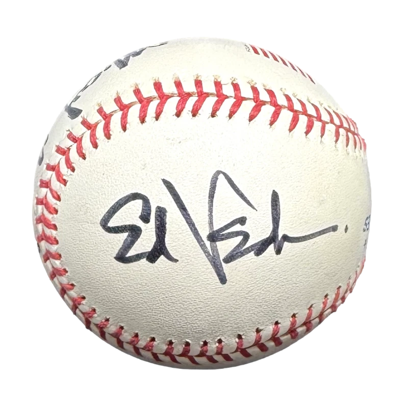 Eddie Vedder & Mike McCready Signed Autograph Baseball Ball - Pearl Jam JSA COA