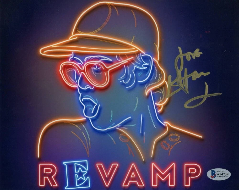 ELTON JOHN SIGNED AUTOGRAPH 8X10 PHOTO - RARE CARIBOU ROCKETMAN LEGEND, BECKETT
