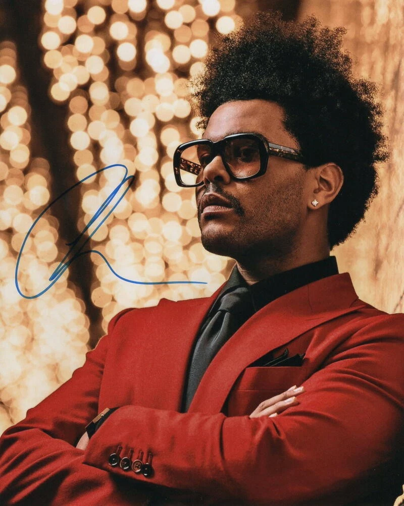 THE WEEKND SIGNED AUTOGRAPH 8X10 PHOTO - BEAUTY BEHIND THE MADNESS, AFTER HOURS