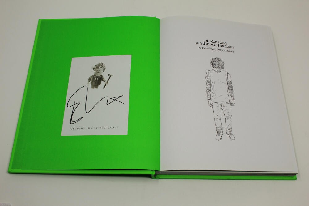 ED SHEERAN SIGNED AUTOGRAPH 