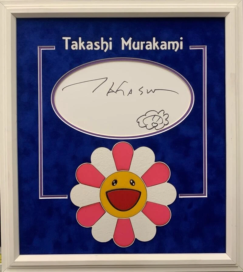 TAKASHI MURAKAMI SIGNED AUTOGRAPH 16