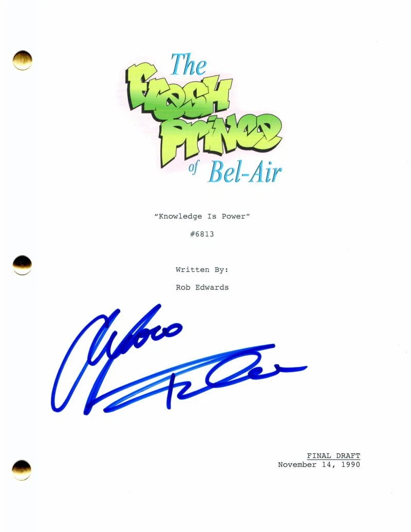 ALFONSO RIBEIRO SIGNED AUTOGRAPH 