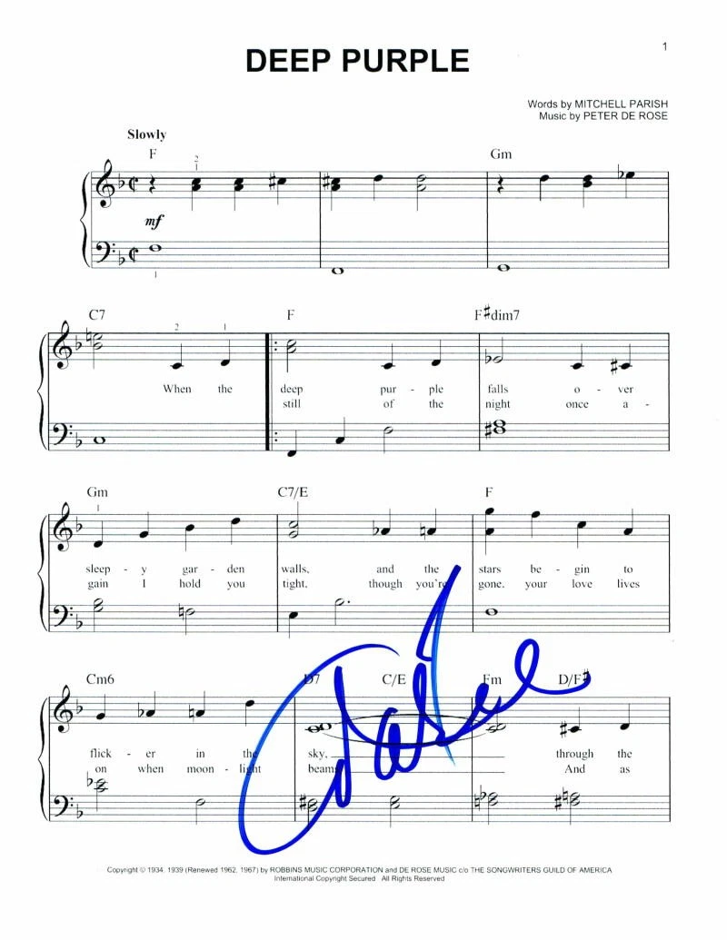 MARIE OSMOND SIGNED AUTOGRAPH 