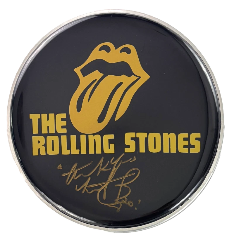 Charlie Watts Rolling Stones Signed Autograph 10