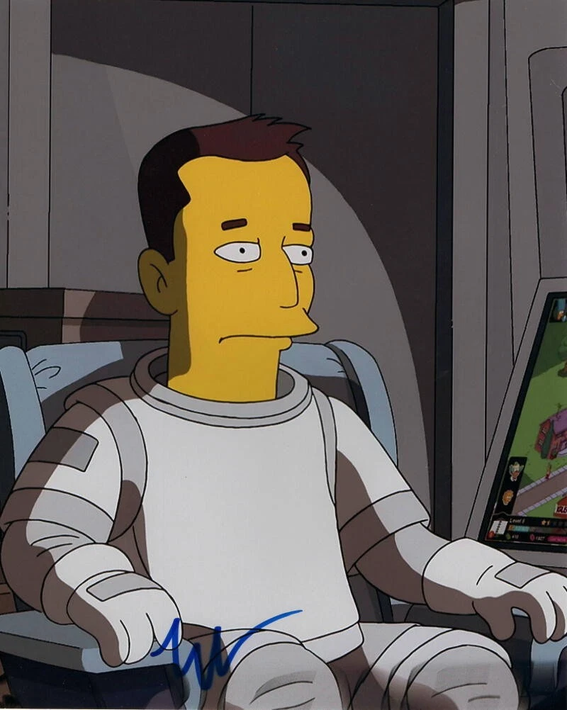 ELON MUSK SIGNED AUTOGRAPH 8X10 PHOTO - TESLA, SPACEX CEO THE SIMPSONS RARE ACOA