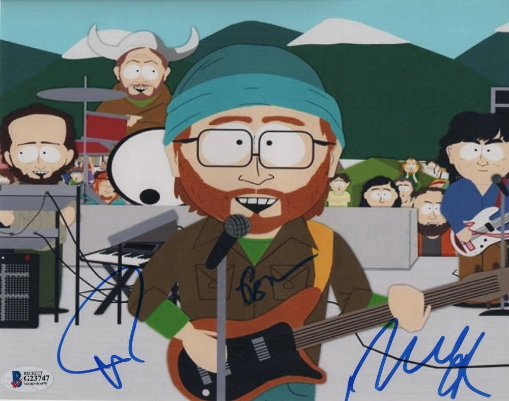 TREY ANASTASIO MIKE GORDON PAGE MCCONNELL SIGNED AUTOGRAPH 8x10 PHOTO - BECKETT