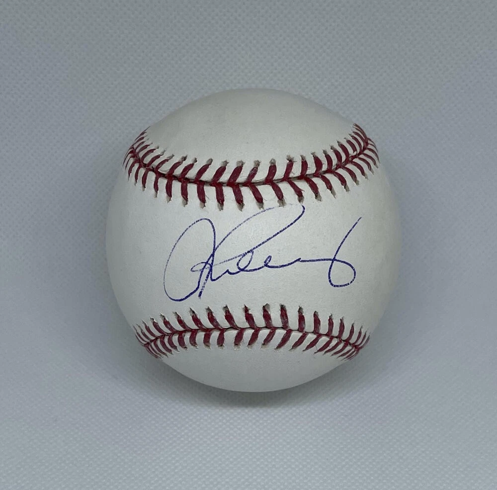 ALEX RODRIGUEZ SIGNED AUTOGRAPH OMLB BASEBALL BALL - NEW YORK YANKEES MVP PSA