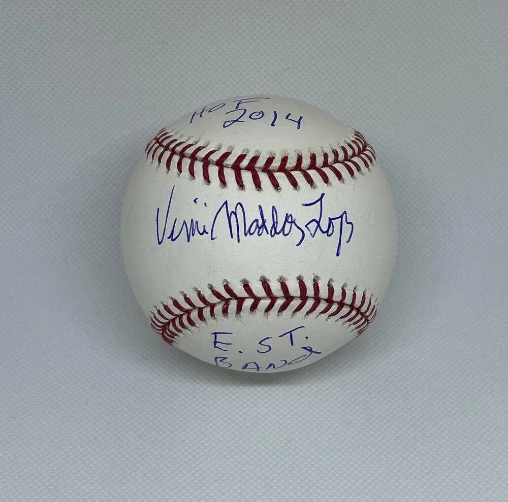 VINI MAD DOG LOPEZ SIGNED AUTOGRAPH BASEBALL BRUCE SPRINGSTEEN E STREET BAND JSA COLLECTIBLE MEMORABILIA
