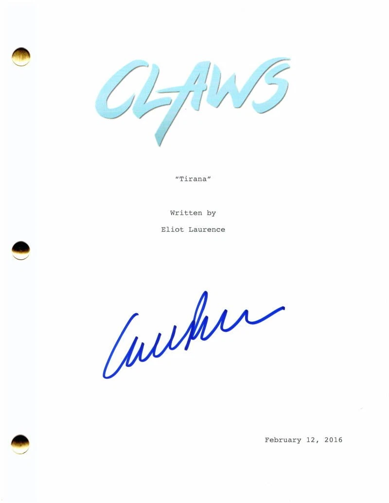 CARRIE PRESTON SIGNED AUTOGRAPH CLAWS FULL PILOT SCRIPT - TRUE BLOOD BEAUTY